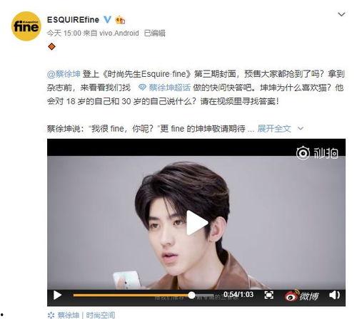 微博蔡徐坤大粉爆料视频,背后真相令人震惊  第3张